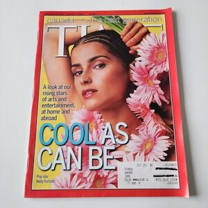 TIME Magazine Canadian Edition August 6 2001 Nelly Furtado Music Pop News Y2K